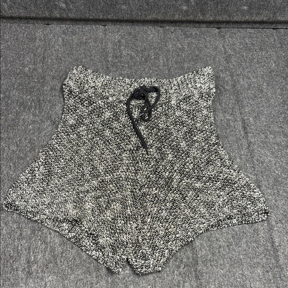 Storm & Marie Pants - Gray Knit Women's Shorts